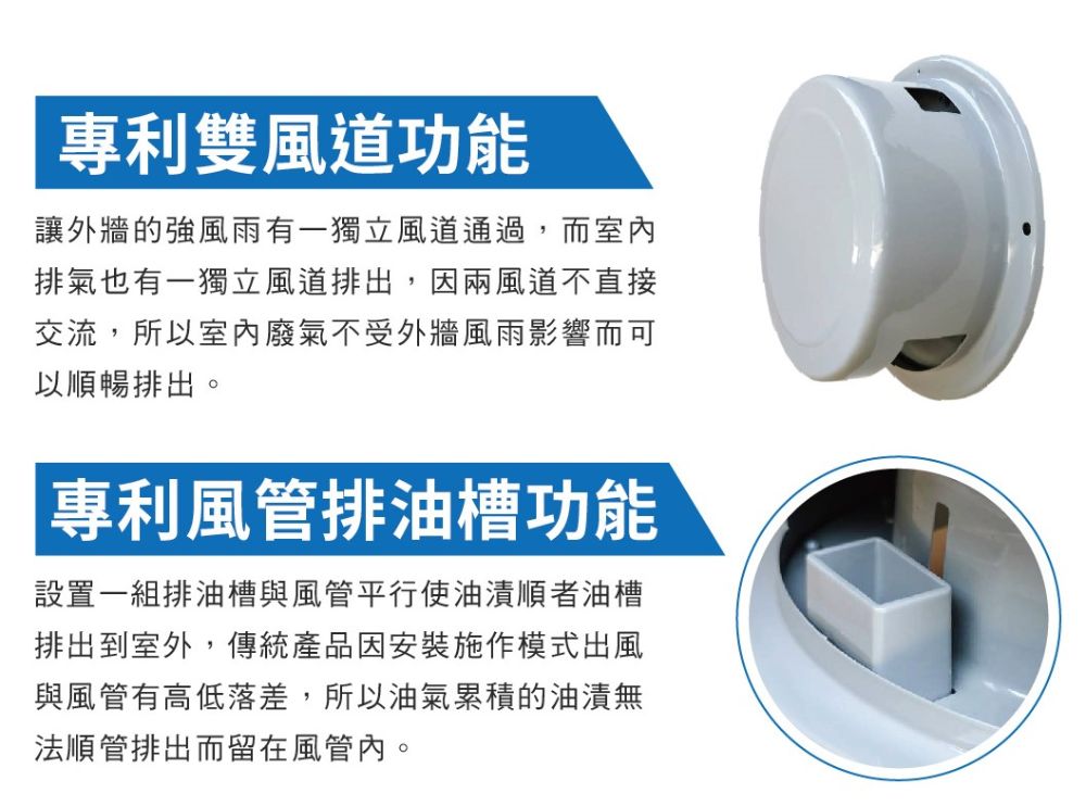 AJ外牆排氣防風罩/外氣口